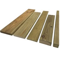 방부목 데크 각재 각목 나무 목재 재단, 방부목 데크 120 x 21mm, 300mm