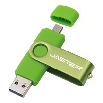 JASTER-마이크로 usb 인터페이스 2.0 OTG 플래시 드라이브 스마트 폰 태블릿 PC 4GB 8GB 16GB 32GB 실제, 03 Green_04 32GB