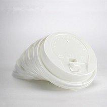 물결종이컵 크라프트종이컵 크래프트용기 50pcs 두꺼운 종이 우유 차 포장 컵 일회용, 흰색 뚜껑, 500ml 16온스 50개