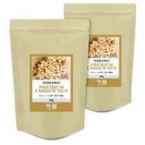 견과공장 생 캐슈넛 W240, 500g, 2개