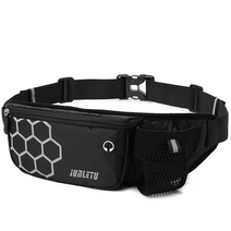 물병힙색 런닝운동스포츠 힙백 아웃도어 힙색, 블랙