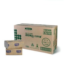 드라이셀 크리넥스 250매x 타올 수건 16 밴드 손타올 냅킨 키친 손휴지 F250