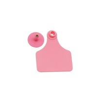 가축 귀태그 축사용품 TPU 귀 태그 황새가 없는 마커 카드 염소 양 소 돼지 식별 농장 동물 관리 10 세트, [05] pink 10sets