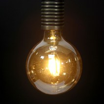 LED 에디슨램프 볼램프 벌브 G95디밍가능 인테리어 램프, 에디슨 볼램프 전구색3W