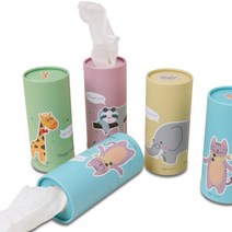 에버센스 동물 캐릭터 휴대용 캔티슈 티슈 고양이, 1개