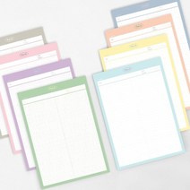 플랜비 메모패드 - B5 그리드-웜그레이, 1개, 그리드 웜그레이