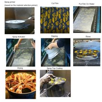 수전사 필름 카본 자동차 휠 2M/6M/10M/20M 길이 나무 Watertransferprint 50CM 너비 수로 물 전송 필름 H0, 03 10M