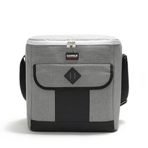 배민 배달 가방 SANNE 21L 대형 용량 정숙 컬러 휴대용 열 쿨러 가방 음식 유명 브랜드 방수 절연, 03 Gray