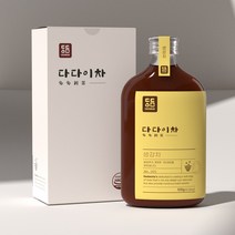 다다이차 생강차 생강청 수제차 국산차 추석선물세트, 1개, 3개, 620g