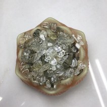 천연 황철석 헵타면체 천연장식품 원석 희귀 장식품 Haoji 크리스탈 모든 종류의 쇄석 크리스탈 labradorite 흰색 달빛 아마존 녹색, 초록머리 100g