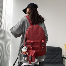 생활용품 필수템 TK-P056 데크라 무지 블랙 가방 남녀 공용 남자 백팩