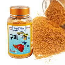아쿠아플러스 구피 골든밥 65g, 단품