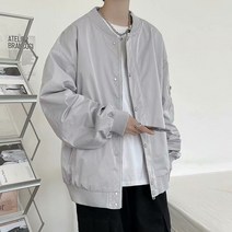 파일럿재킷 봄가을 야구복 코트 남자 아메카지스타일 고가 중국식홑저고리 트렌드 건달카리스마 캐쥬얼 VIBE 2576558863