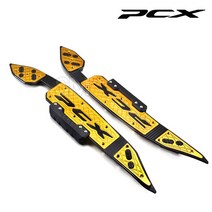 PCX 더뉴 가드 발판 사이드 튜닝 미끄럼방지 18-20년, 블루