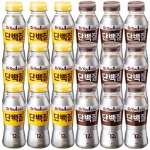 오리온 닥터유 단백질 드링크 240ml ( 초코맛 9개 + 바나나맛 9개 ) / 단백질음료