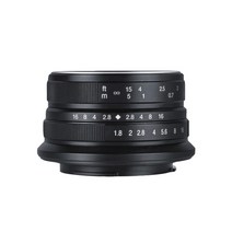 7Artisans 25mm F1.8 APS 블랙 광각렌즈/후지 FX 마운트