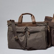 BENOVERO 22FW 왁스캔버스 워케이션 2way 트래블백 토트백 grey