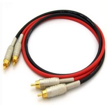 카나레 GS-6 RCA 인터케이블 2개 1조 땜용 1.5M / 언밸런스