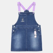 신디키즈 에스더버니 데님 오버롤 스커트 CITV22A04_강남점