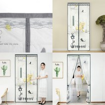 기린아이 문 모기장(90X210CM) 아파트현관방충망 문방충망 방충망파는곳