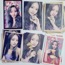트와이스 TWICE Feel Special 앨범 공식 포토카드 - 쯔위, 아랫줄 꽃 왕관