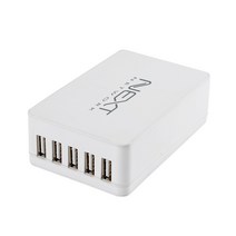 NEXT-05AC 스마트 충전기 5포트 멀티충전기 USB포트