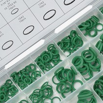 O링 세트 고무오링 고무패킹 멈춤링 오일링 18종 그린, 단품