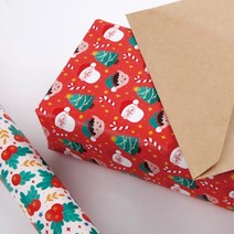 디자인아지트 포장지산타마을이야기