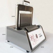 업소용 김밥 절단기 커팅 알바 커팅기 써는 기계 자르기 라운드 스퀘어 롤 스시 기계 자동 절단 유물 프랜차이즈 매장 상업용 주먹밥 미역 쌀, 커터