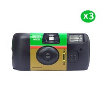 다회용필름카메라 1-3pcs fujifilm simple ace iso 파워 토이카메라, 3개
