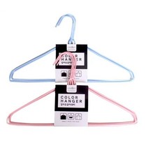 칼라 철사 옷걸이 5P 칼라옷걸이 5247EA, 쿠팡49샵 5P(0085)