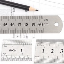 50CM 쇠자 강철자 스틸자