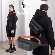 블랙야크 [어스힙색L]21S/S 전면 투포켓 포인트와 독특한 허리웨빙으로 멋스러운 힙색 아이템, BLACK