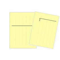 [아이스크림] 세로셈 점착 메모지(자릿값 계산 특화 교구 2종 택1), 나눗셈용