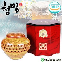 [양봉농협]청밀 도자기 토산꿀 선물세트 2kg, 1개, 단품