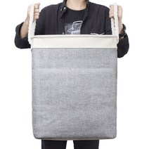 대용량 휴대용 빨래 접이식 바구니, 혼합색상