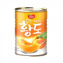 동원 제철담은 복숭아 황도 슬라이스 400g x 5캔, 5개