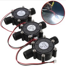 12v DC 발전기 수력 마이크로 수소 수도꼭지 소형, 3 선식 교류 발전기 . 검정색