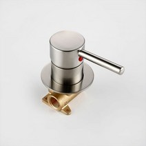 Smesiteli-황동 블랙 골드 크롬 벽 장착 뜨거운 차가운 제어 밸브욕실 믹서 싱크 탭 세면대 수도꼭지세면대물탭, White