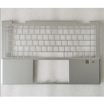 지문 인식 구멍이있는 HP x360 14-dw 2-in-1 4600MQ0P000 용 새 노트북 대문자베이스 덮개 손목 받침대