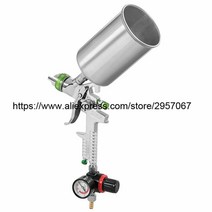 HVLP 중력 스프레이건 수동 2.5mm 1000 컵 전문, 단일옵션