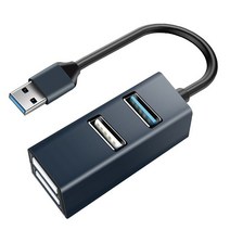 미니 허브 USB 3.0 어댑터 도크 4 인 1 도킹 스테이션 분배기 프로 아이패드 노트북 지원, 01 Grey