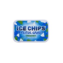 아이스칩스 스피어민트 자일리톨 캔디(자일리톨 98%), 아이스칩스 베리 믹스 자일리톨 캔디