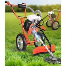 야마하 엔진 예초기 가솔린 수동 제초기 손수레형 잔디깍기 벌초기 잔디깍는기계 4행정, 단품