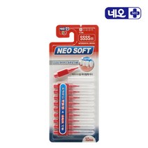 네오소프트 치간칫솔 I타입 10개입_SSSS, 단품