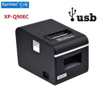 우드락 폼보드 열선 커팅기Xprprinter 자동 커터 주방 영수증 열전 사 프린터 5mm 급속 인쇄 대용량 XP- Q0, 01 USB_01 EU 플러그