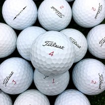 타이틀리스트 pro v1x 화이트 A-급 10알 3피스 4피스 골프 라운딩용 순수 물세척 로스트볼 창고 샵