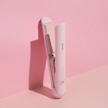 보만 무선 미니고데기 매직기 매직고데기 휴대용 미용실 스트레이트너 판 뿌리볼륨 앞머리 여행용 HC2671P, 보만 무선 미니고데기 매직기 매