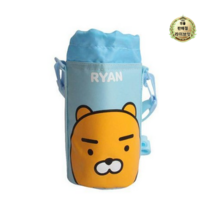 릴팡 카카오프렌즈 페이스 물통주머니, 라이언, 2개