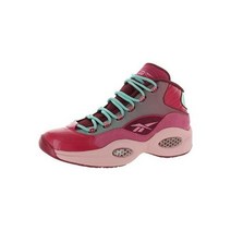 Reebok Mens Question Mid Top Lace Up Basketball Shoes Sneakers BHFO 9045